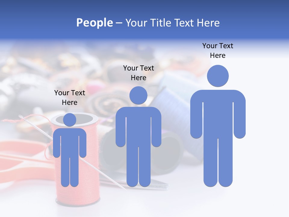 Needle Thread PowerPoint Template