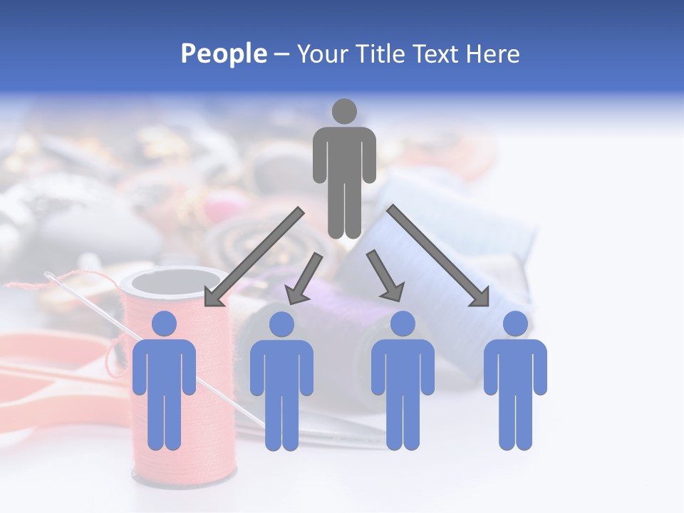 Needle Thread PowerPoint Template