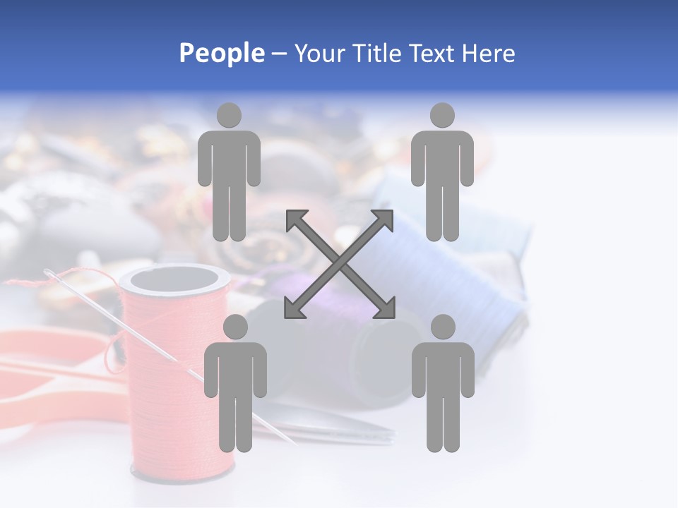 Needle Thread PowerPoint Template