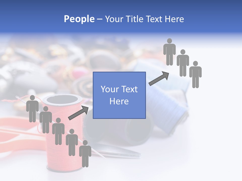 Needle Thread PowerPoint Template