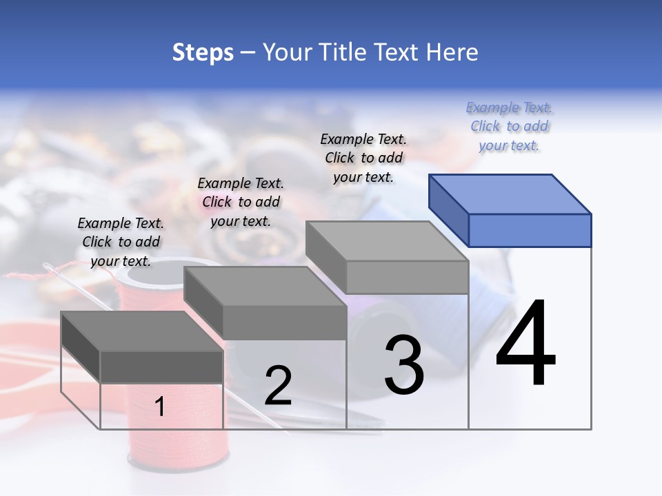 Needle Thread PowerPoint Template