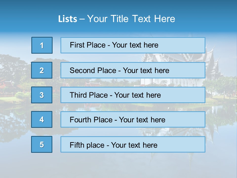Thailand Travel PowerPoint Template