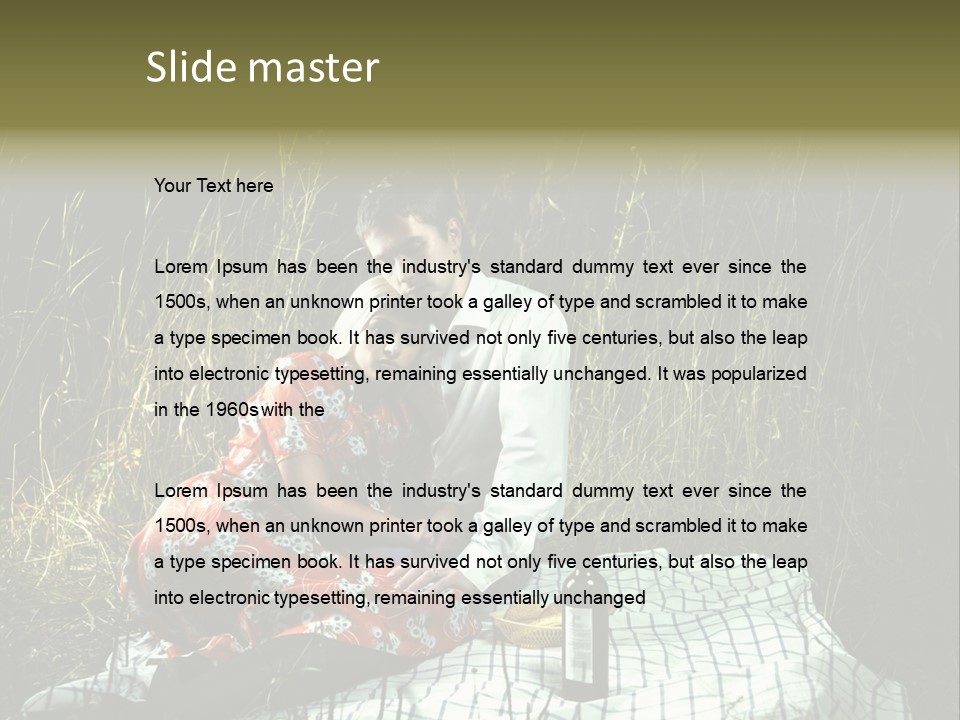 Moonlight Picnic PowerPoint Template