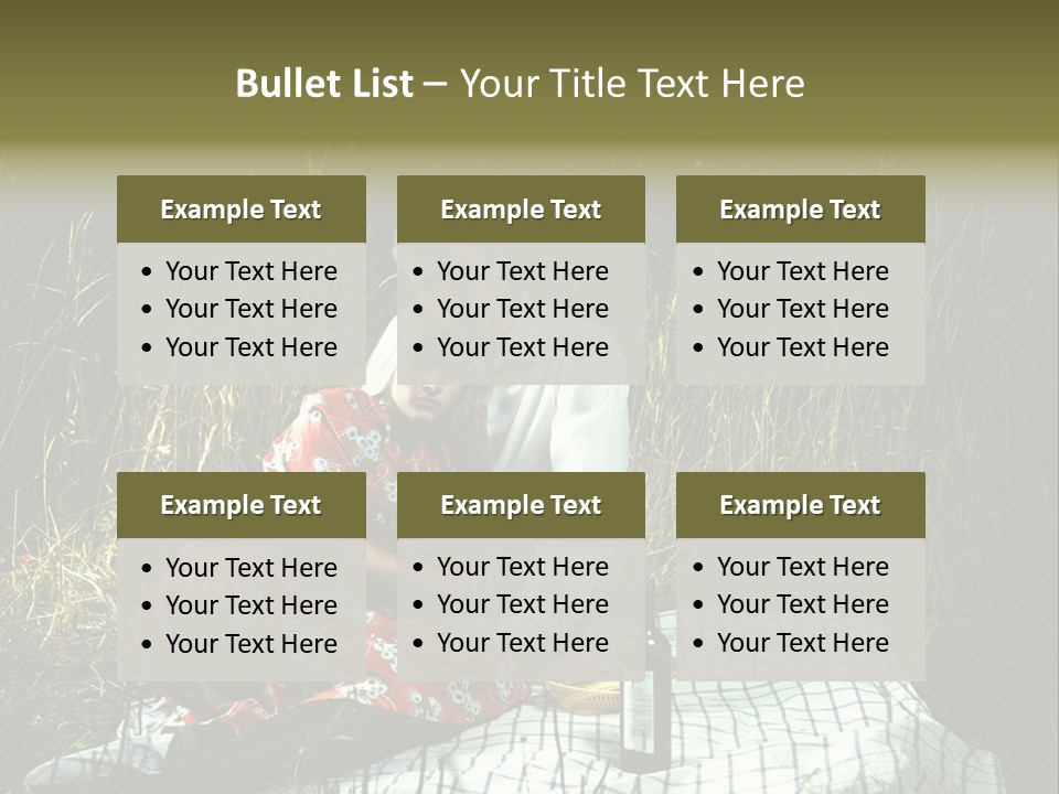 Moonlight Picnic PowerPoint Template