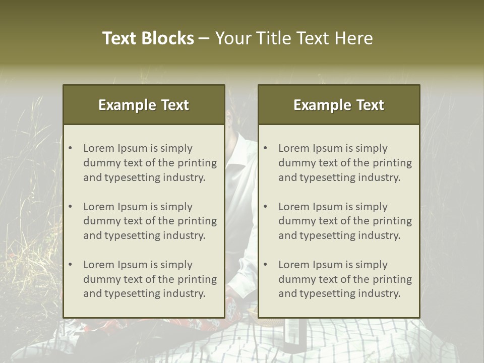 Moonlight Picnic PowerPoint Template