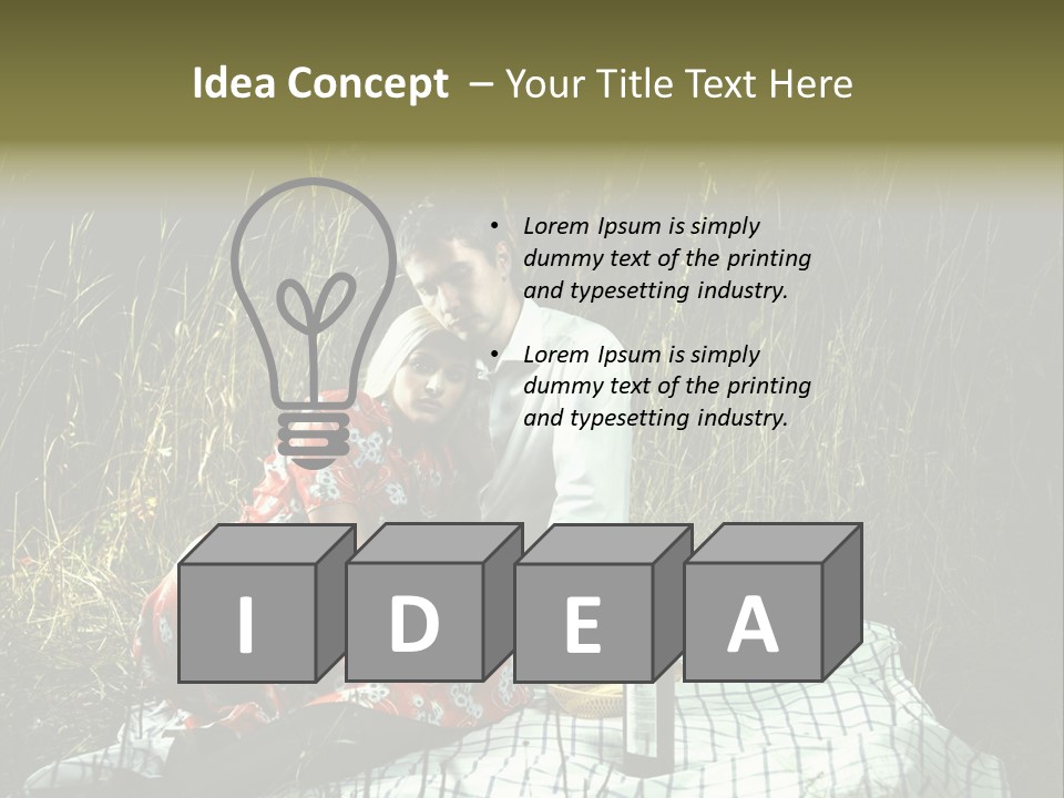 Moonlight Picnic PowerPoint Template