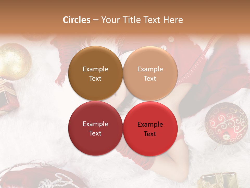 Christmas Girl PowerPoint Template