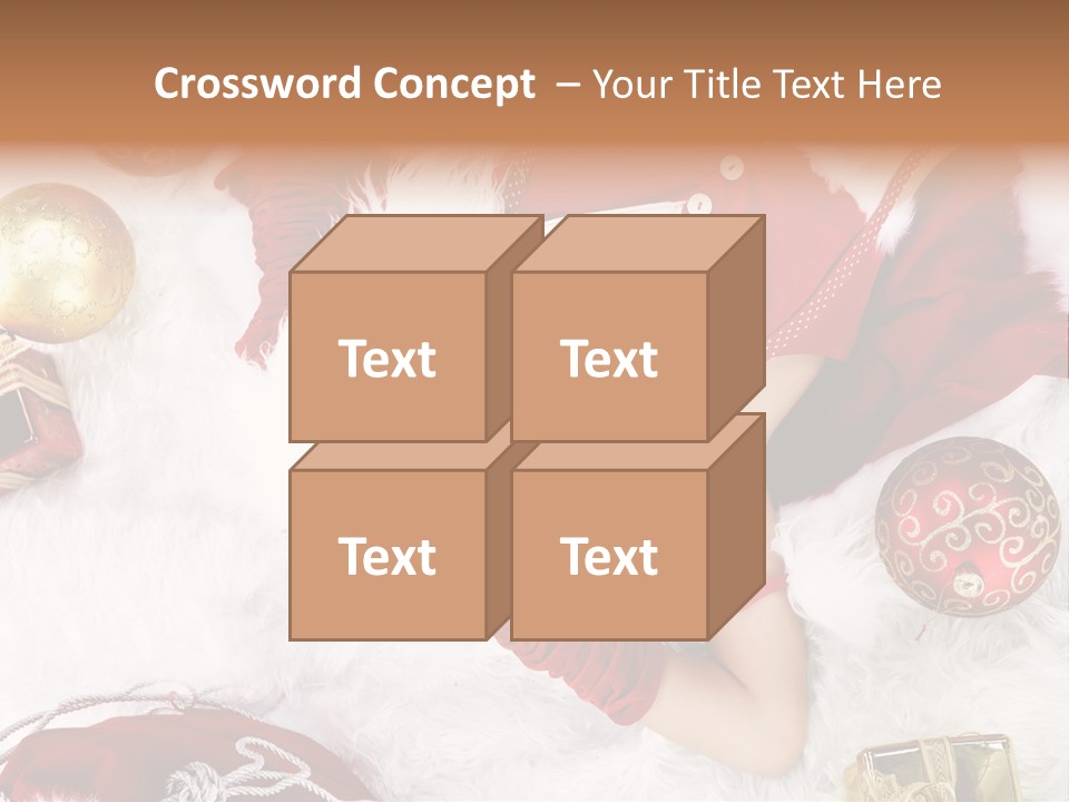 Christmas Girl PowerPoint Template