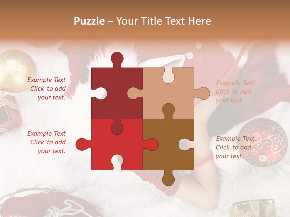 Christmas Girl PowerPoint Template