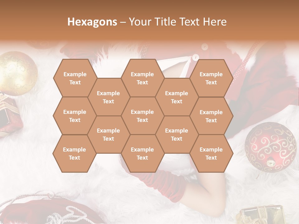 Christmas Girl PowerPoint Template