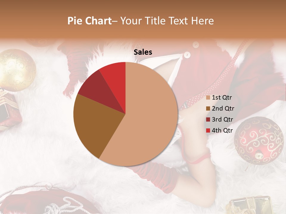 Christmas Girl PowerPoint Template