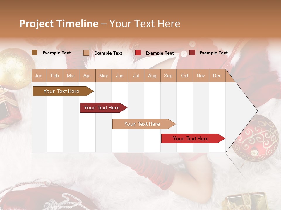 Christmas Girl PowerPoint Template