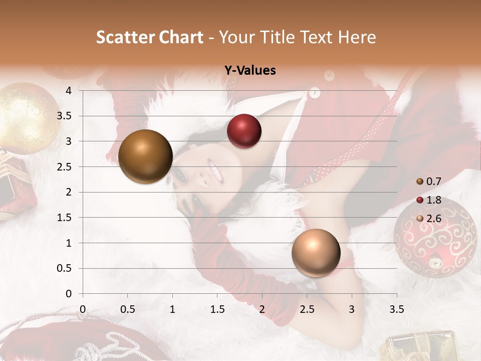 Christmas Girl PowerPoint Template