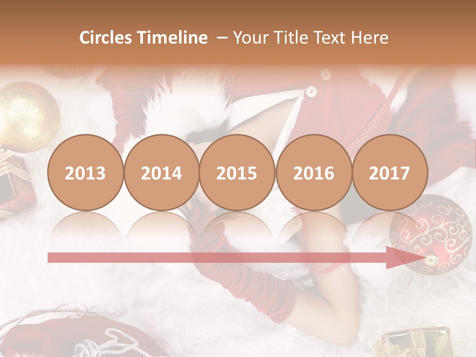 Christmas Girl PowerPoint Template