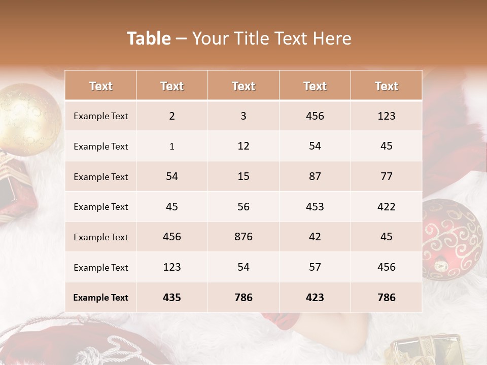 Christmas Girl PowerPoint Template