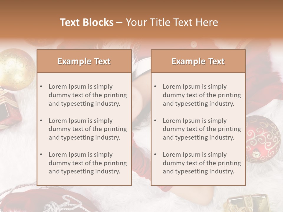 Christmas Girl PowerPoint Template