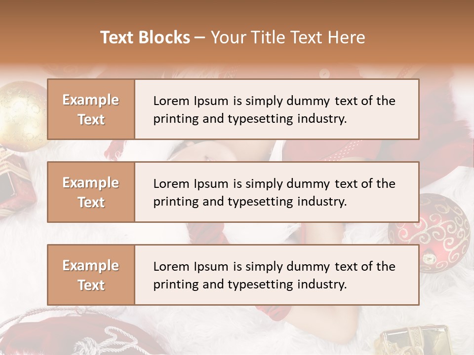 Christmas Girl PowerPoint Template