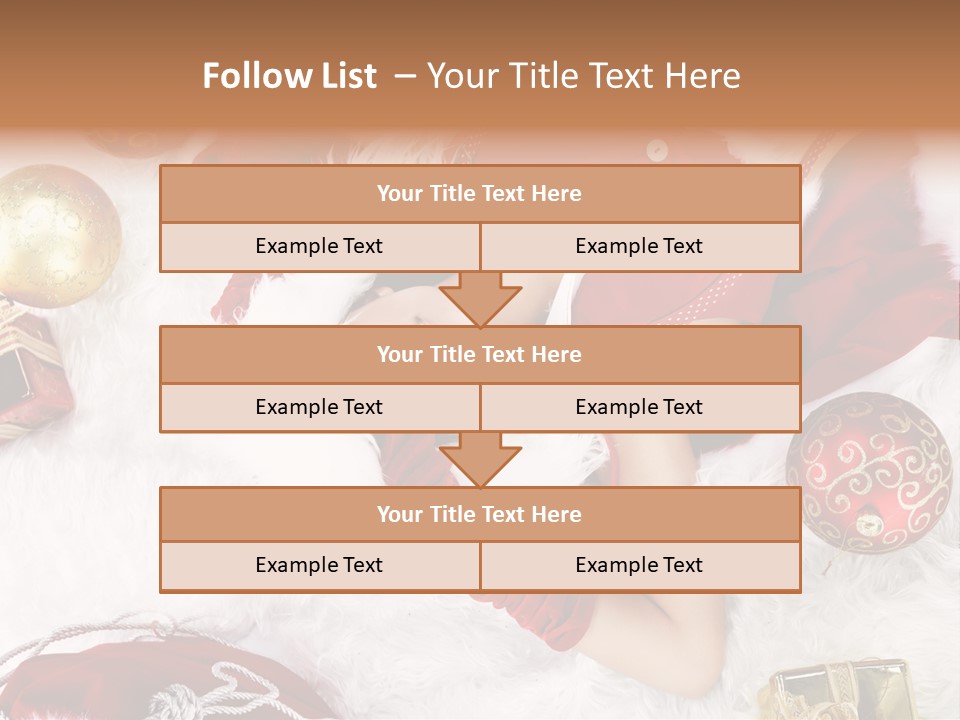 Christmas Girl PowerPoint Template