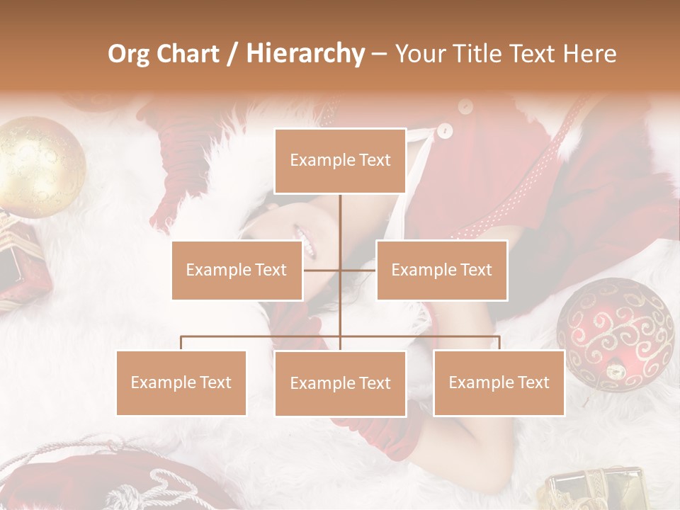 Christmas Girl PowerPoint Template