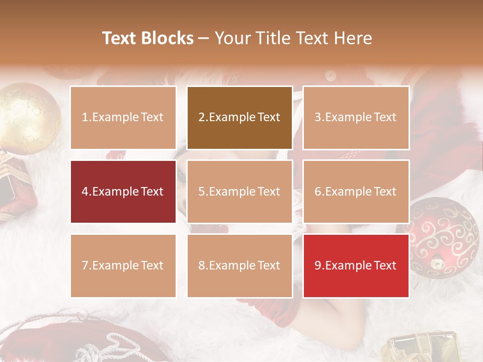 Christmas Girl PowerPoint Template