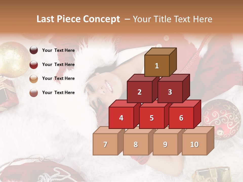 Christmas Girl PowerPoint Template