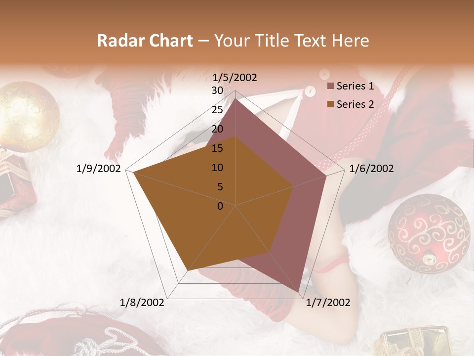 Christmas Girl PowerPoint Template