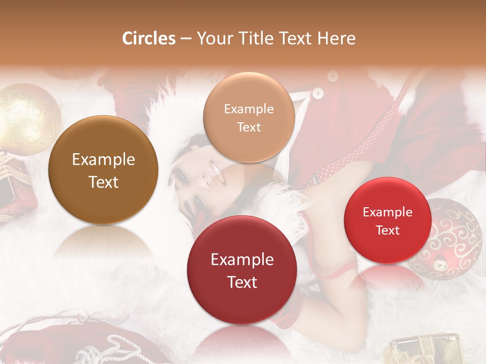 Christmas Girl PowerPoint Template