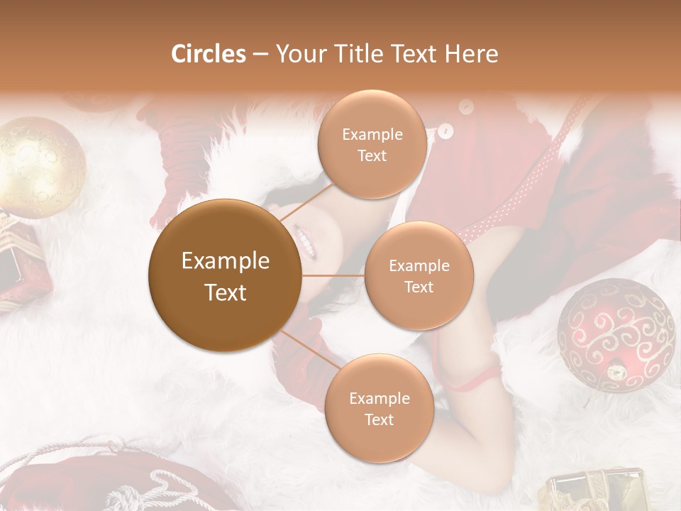 Christmas Girl PowerPoint Template