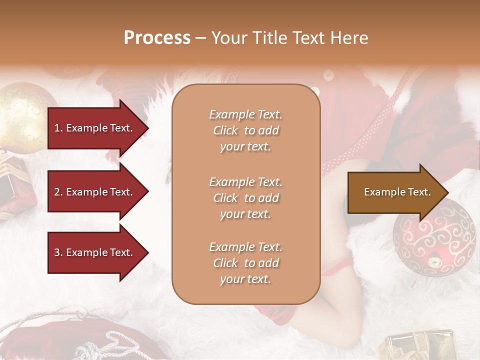 Christmas Girl PowerPoint Template