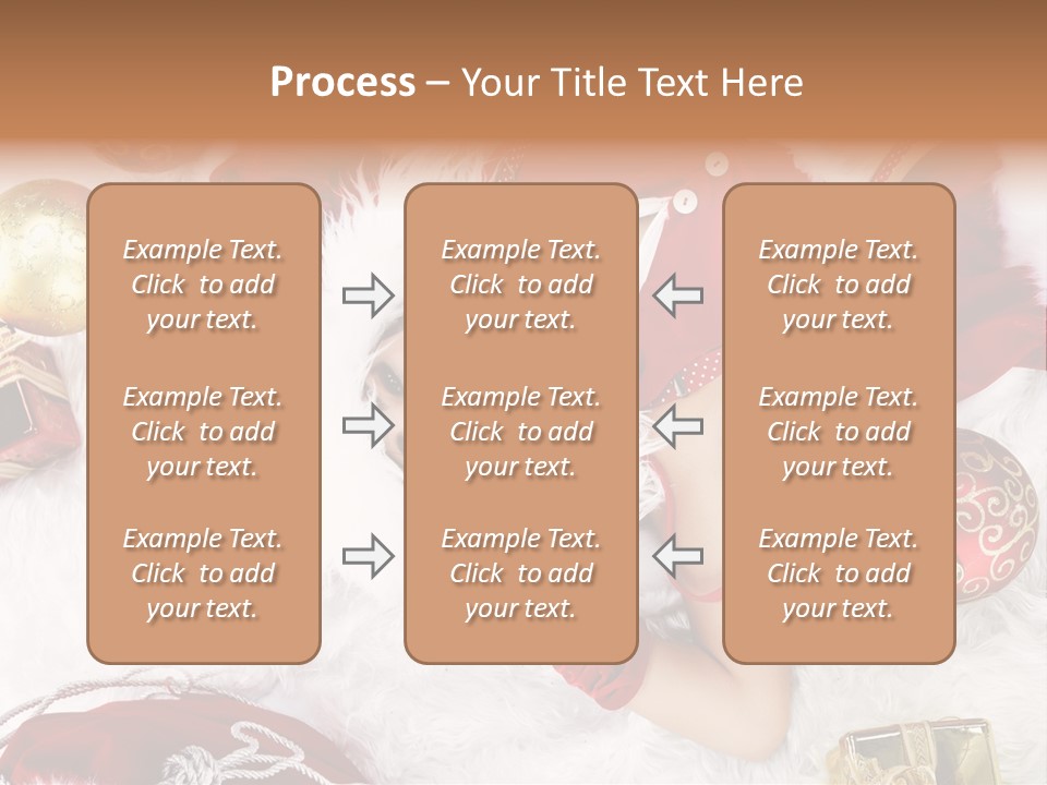 Christmas Girl PowerPoint Template