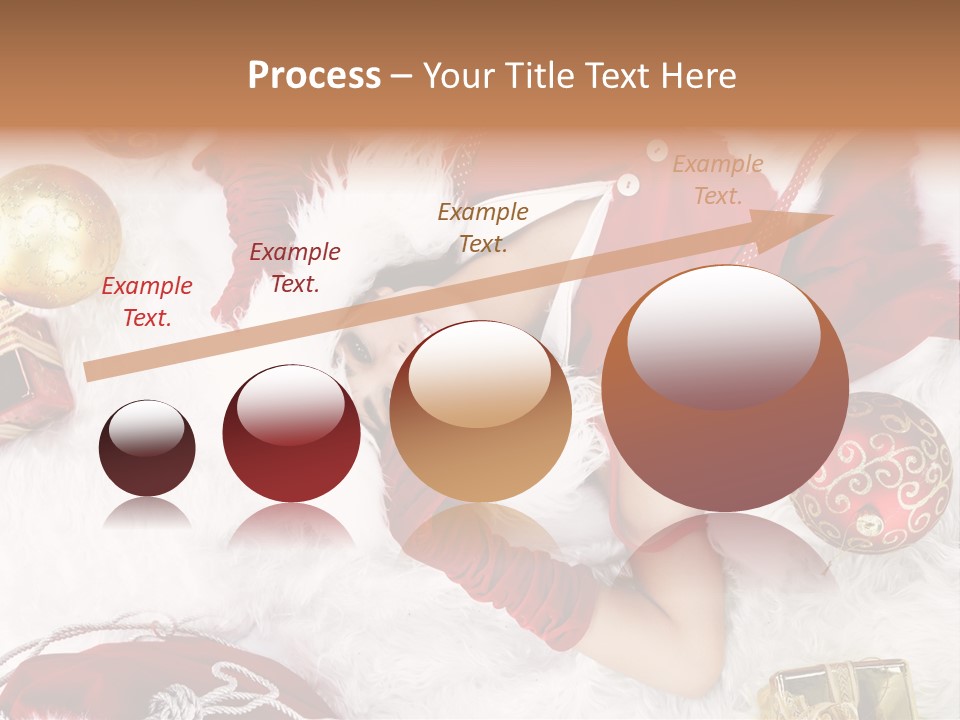 Christmas Girl PowerPoint Template