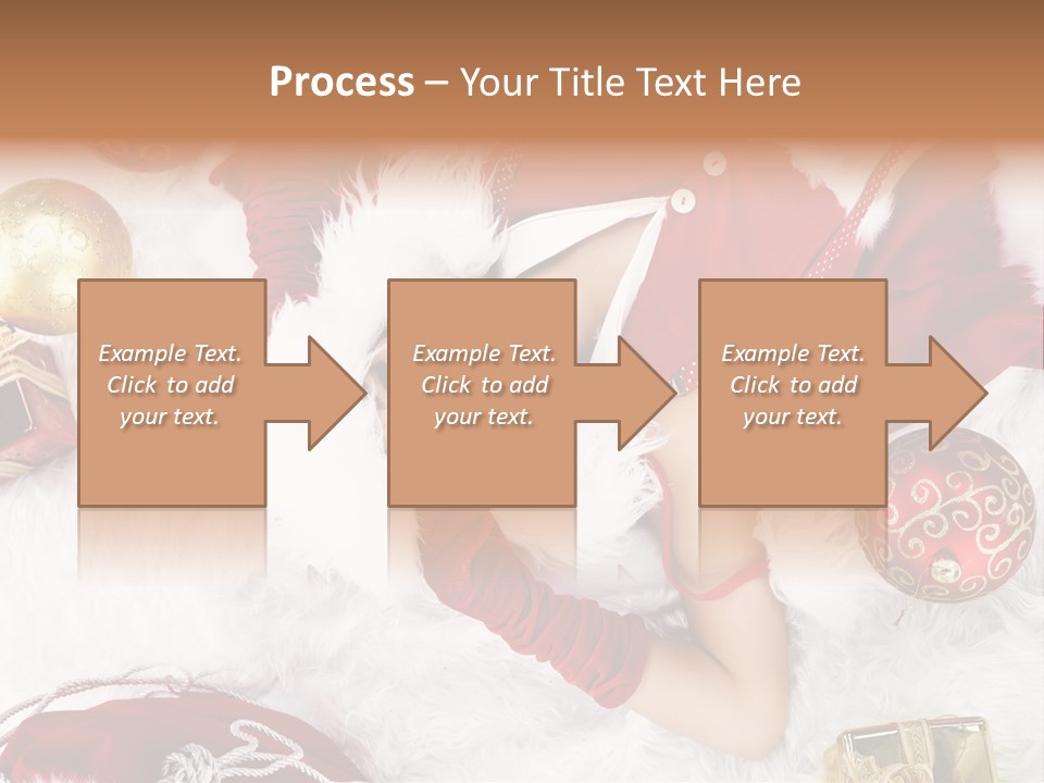 Christmas Girl PowerPoint Template