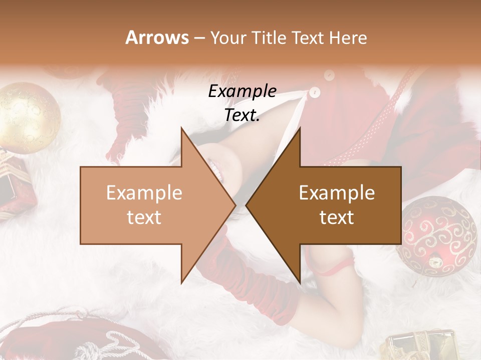 Christmas Girl PowerPoint Template