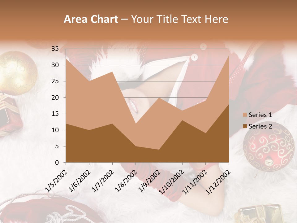 Christmas Girl PowerPoint Template
