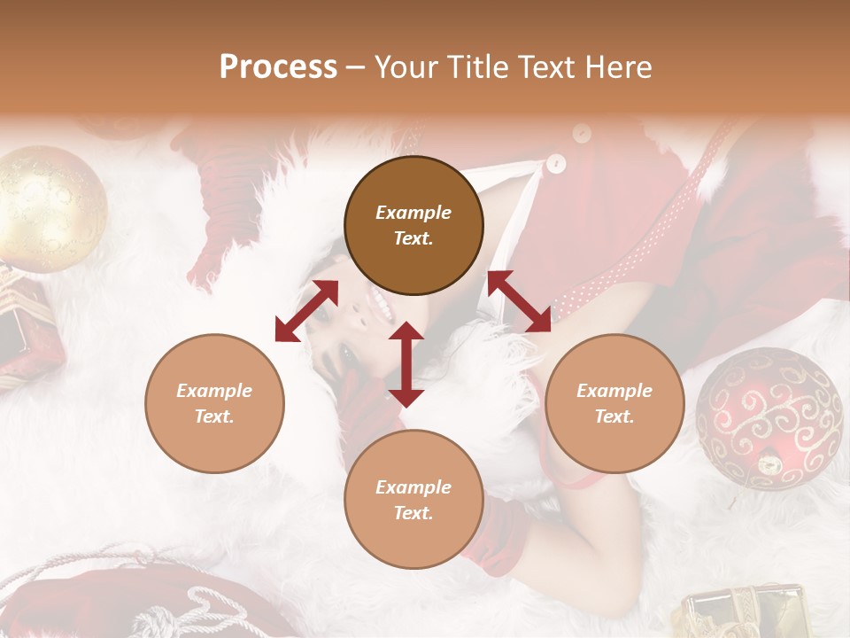 Christmas Girl PowerPoint Template