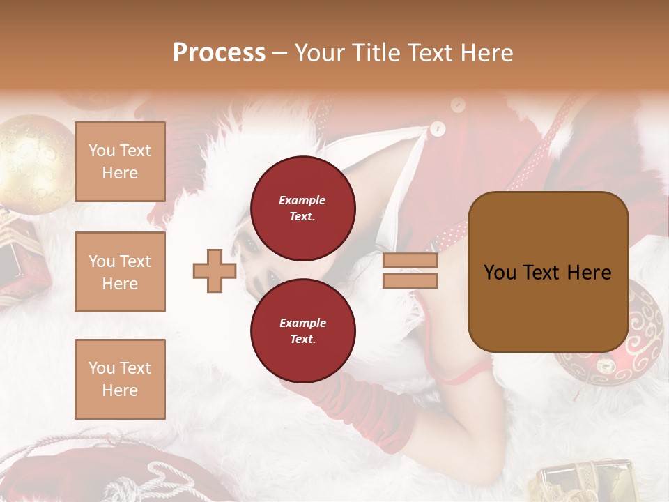 Christmas Girl PowerPoint Template