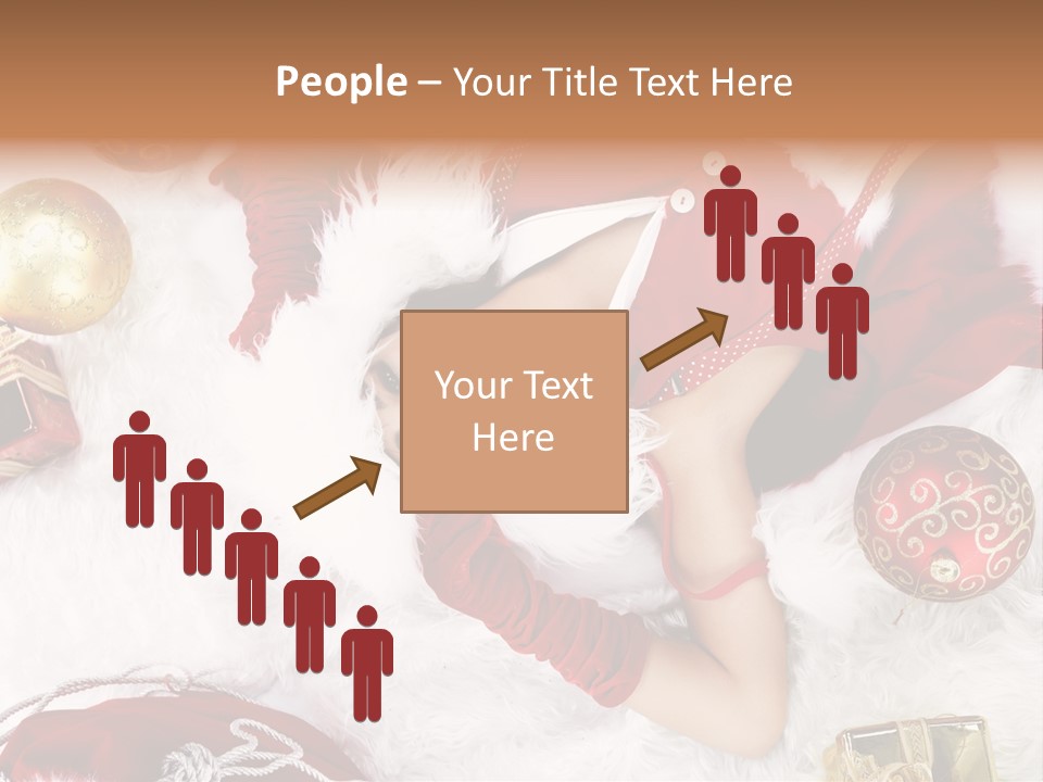 Christmas Girl PowerPoint Template