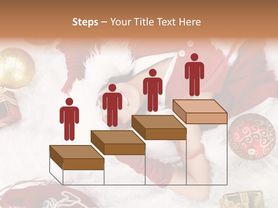 Christmas Girl PowerPoint Template