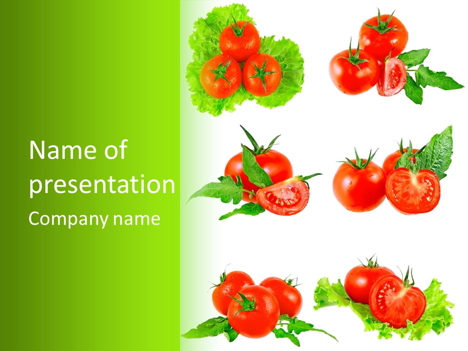 Lie Medulla Collage PowerPoint Template