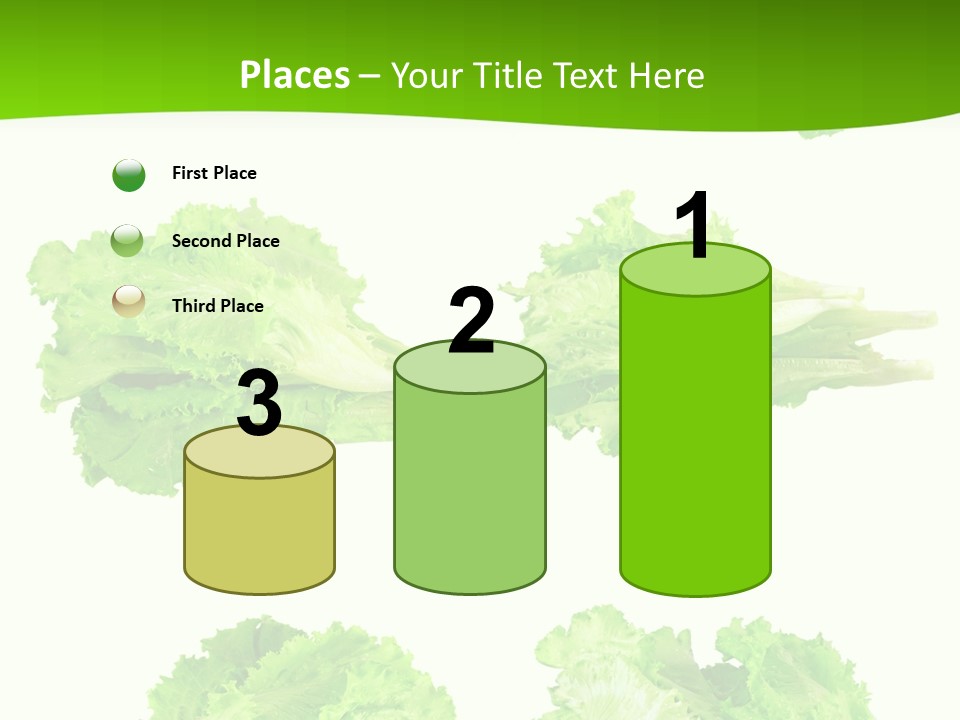 Lettuce Vector PowerPoint Template