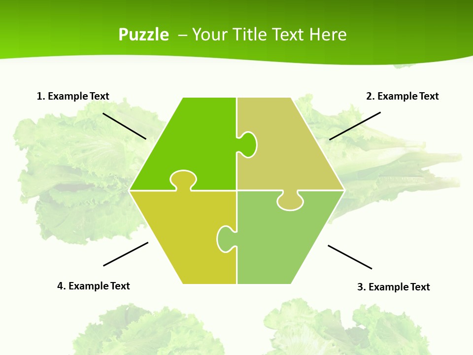 Lettuce Vector PowerPoint Template