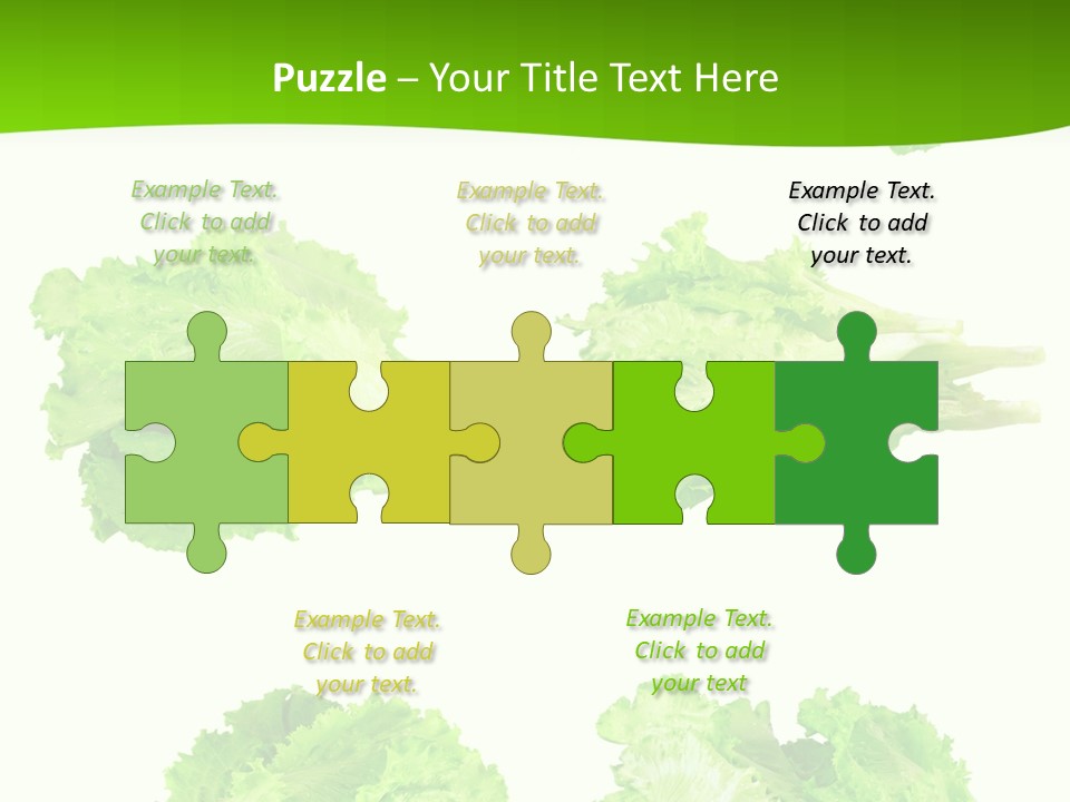 Lettuce Vector PowerPoint Template