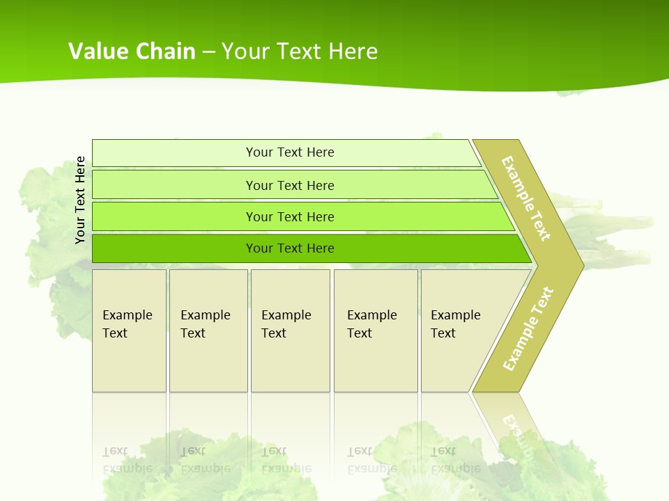 Lettuce Vector PowerPoint Template