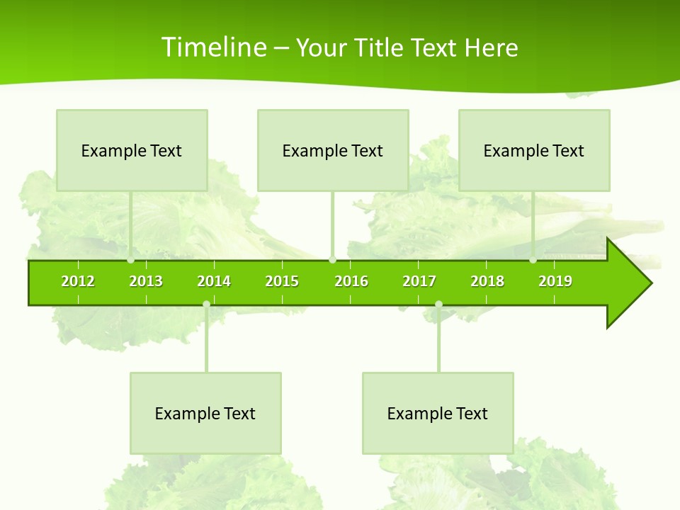 Lettuce Vector PowerPoint Template