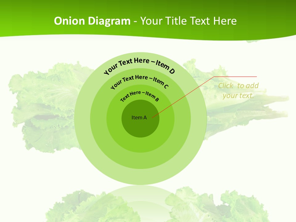Lettuce Vector PowerPoint Template