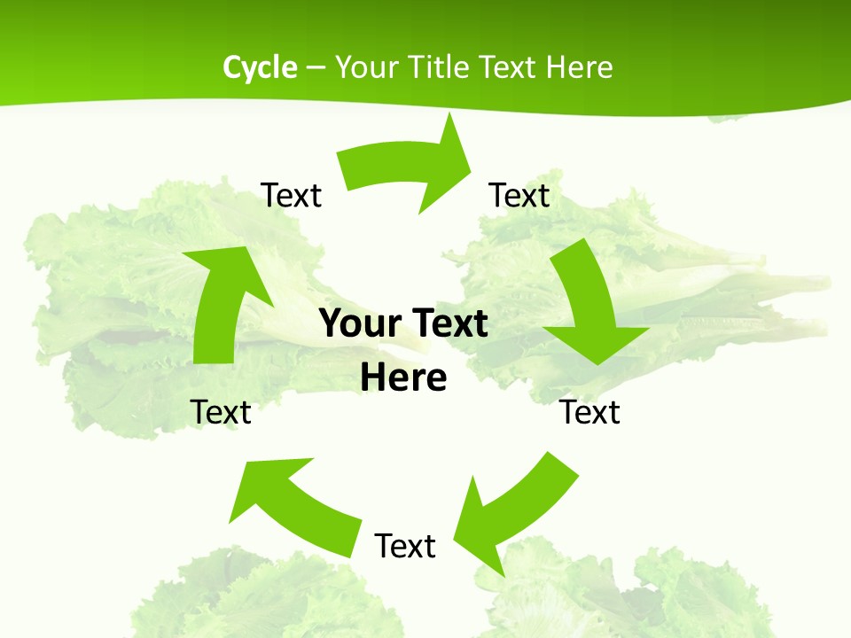 Lettuce Vector PowerPoint Template