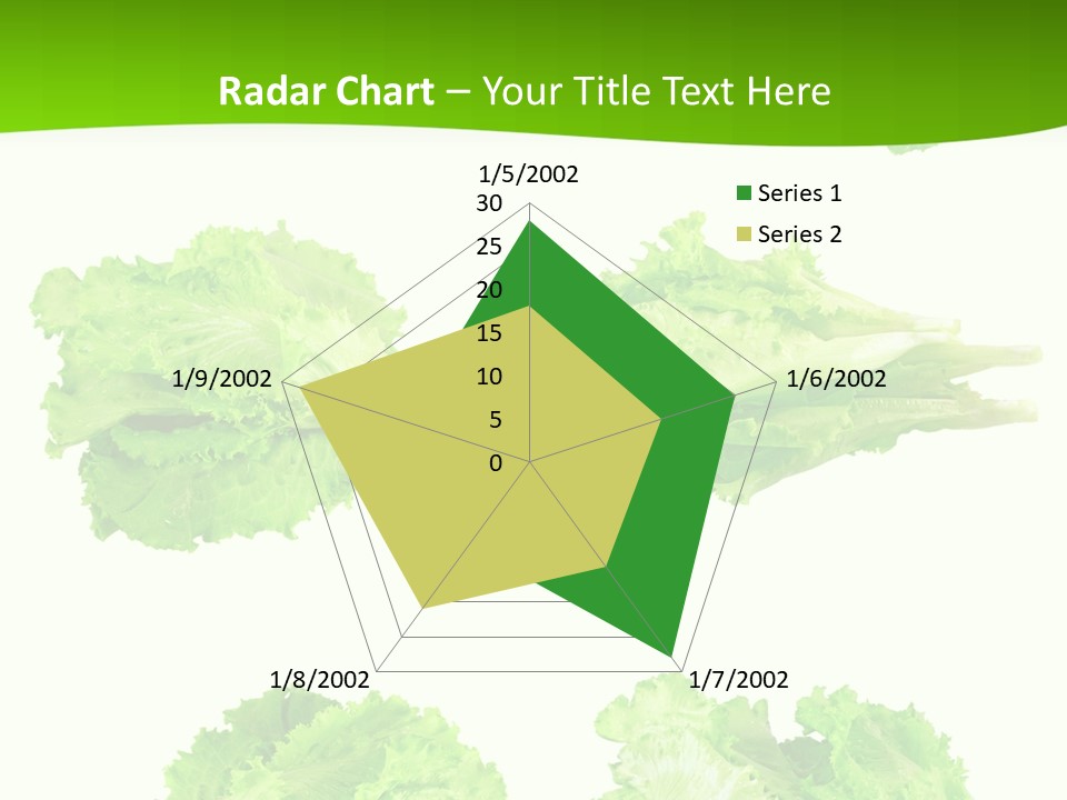 Lettuce Vector PowerPoint Template