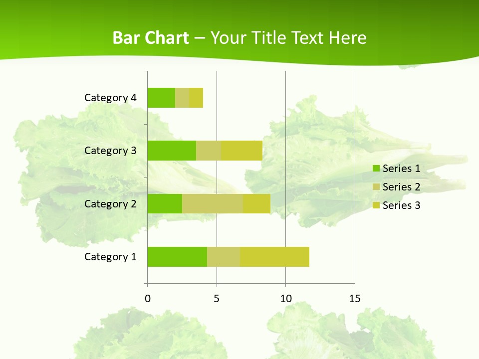 Lettuce Vector PowerPoint Template