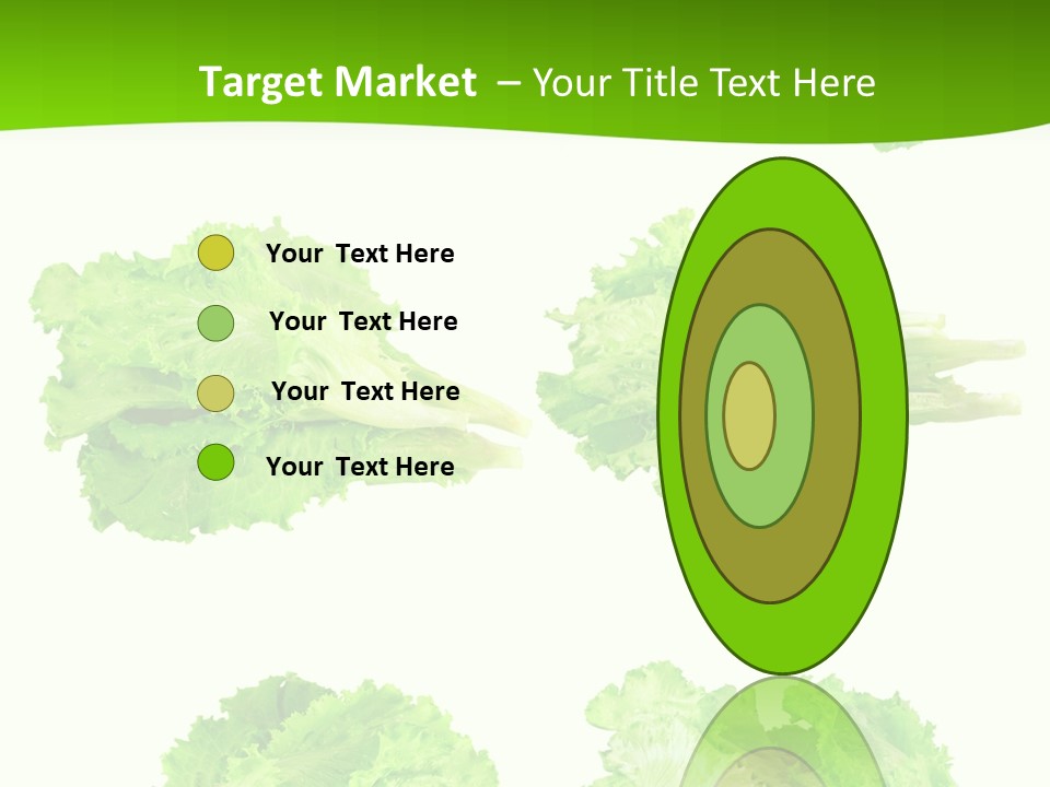 Lettuce Vector PowerPoint Template