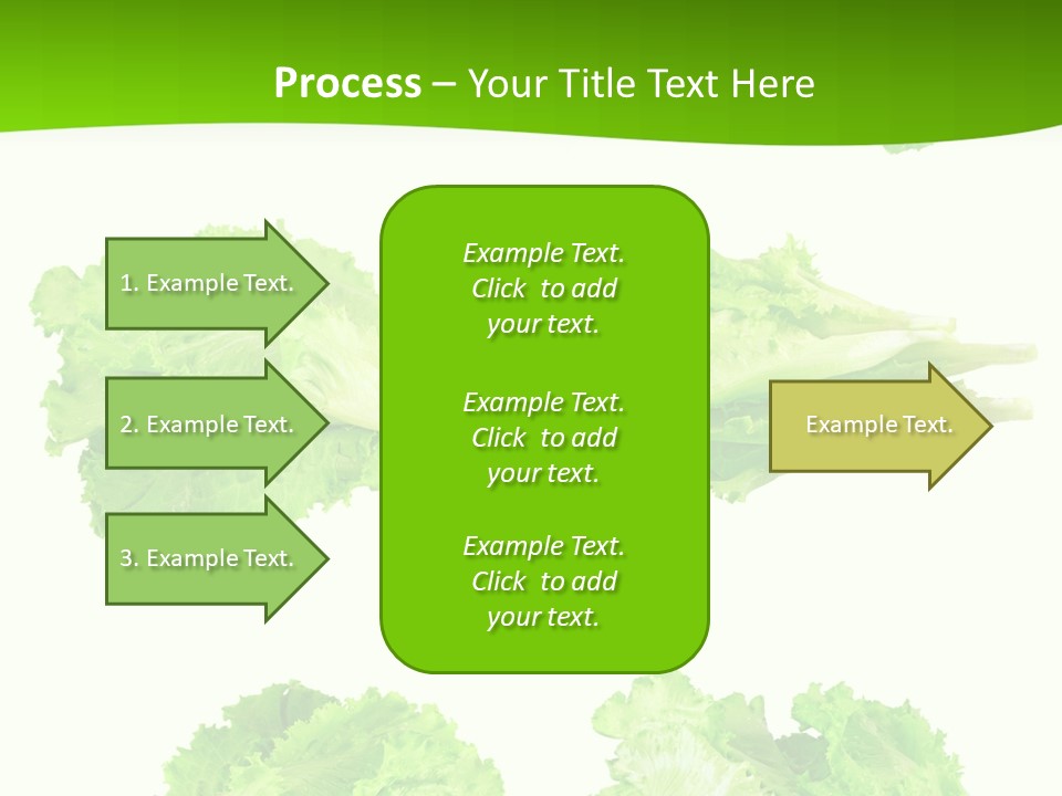 Lettuce Vector PowerPoint Template